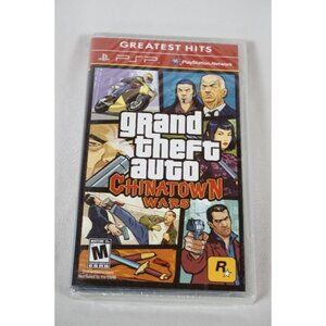 NEW!! Grand Theft Auto: Chinatown Wars, Sony PSP with Map and Manual